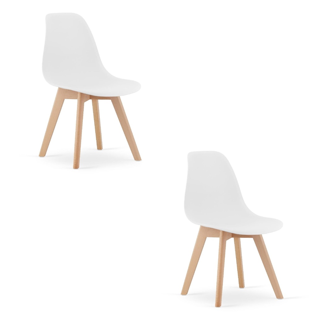 KITO Stuhl – weiß x 2