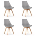 MARK Stuhl Grau x 4