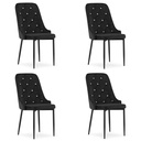 AMORE Stuhl – Schwarz x 4