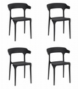 ULME Stuhl – Schwarz x 4