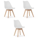 MARK Stuhl Weiß x 3