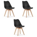 MARK Stuhl Schwarz x 3
