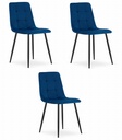 KARA Stuhl – Marineblauer Samt x 3