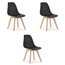 KITO Stuhl – schwarz x 3