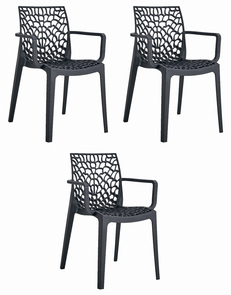 OKIN Stuhl – Schwarz x 3