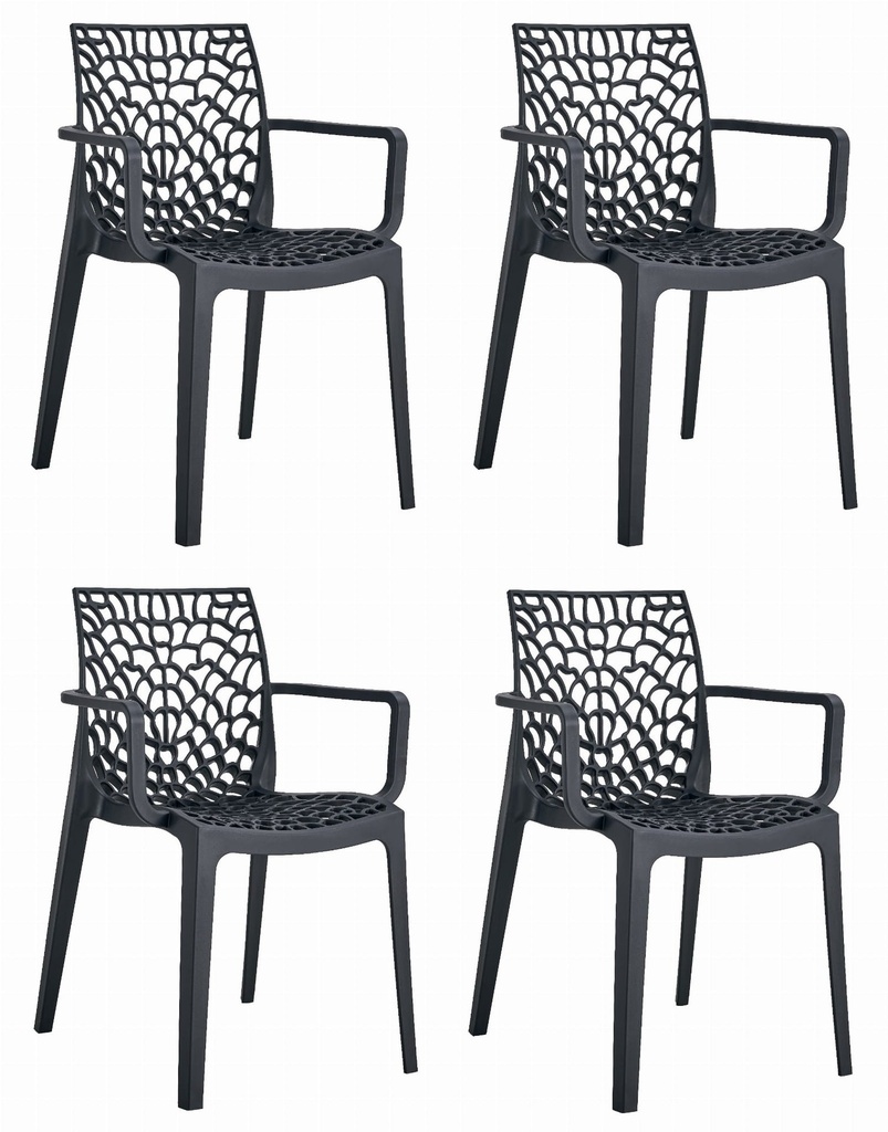 OKIN Stuhl – Schwarz x 4