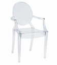 BUSAN Stuhl - transparent x 1