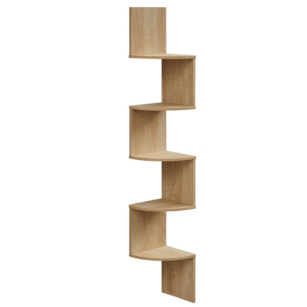 [model_2844_1] Eckregal-Bücherregal – Sonoma – LBC072W11