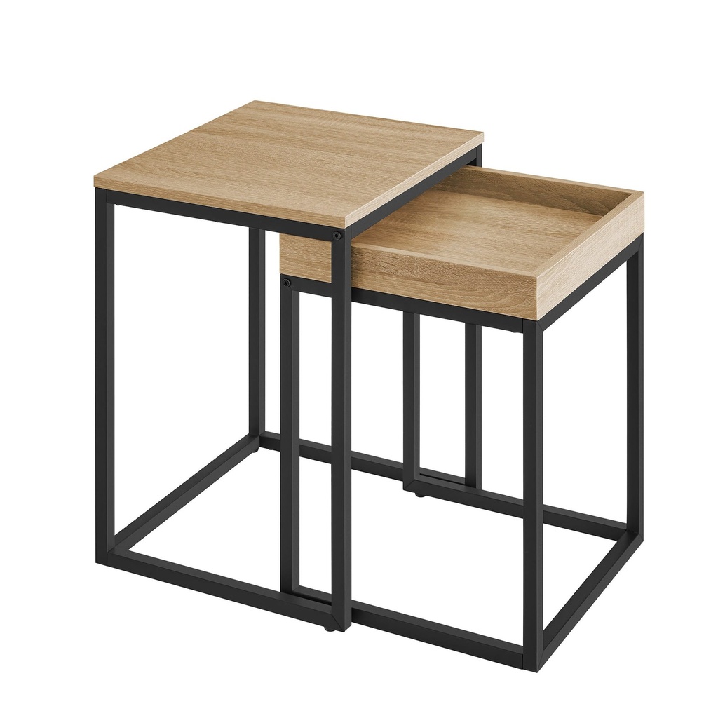 [model_2849_1] 2-teiliger Couchtisch - Sonoma - LNT02N11