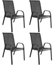 SOFIA Stuhl – dunkelgrau x 4