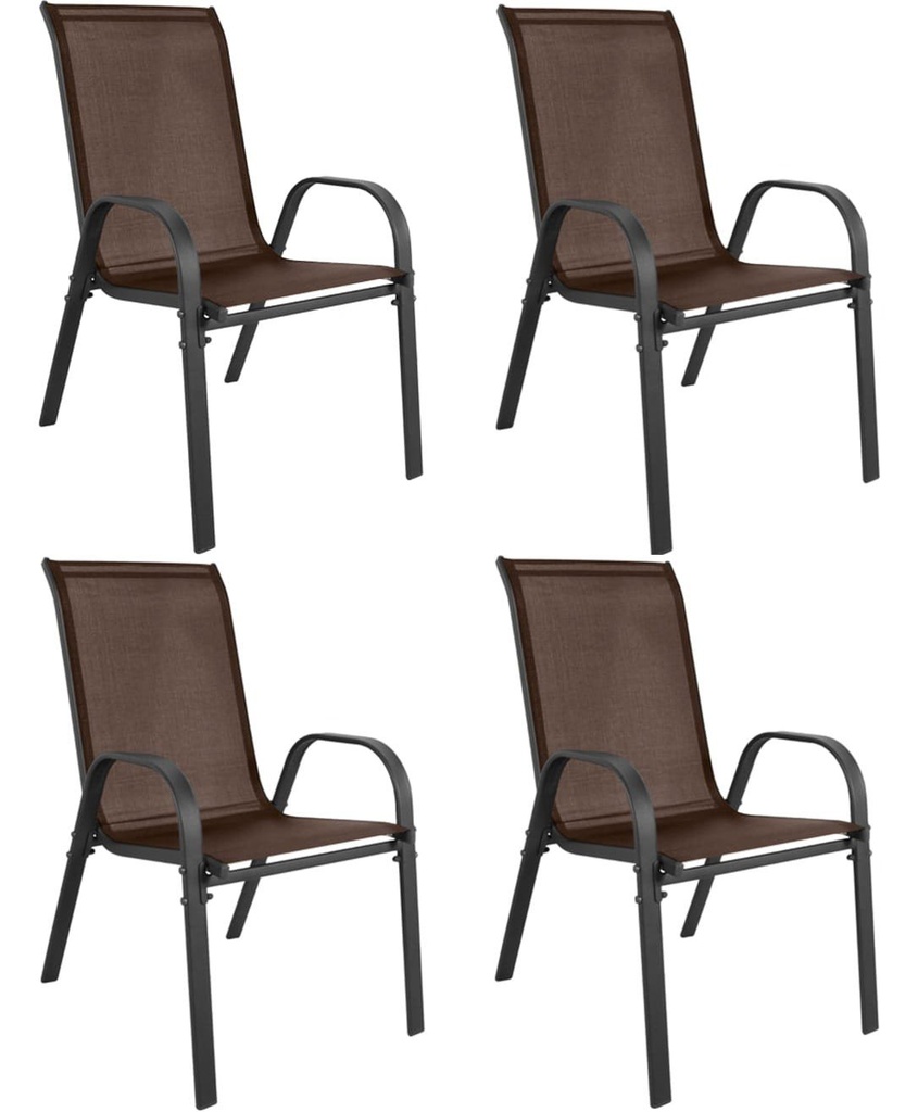[model_4003_4-SOFIA-WAR111] SOFIA Stuhl – braun x 4