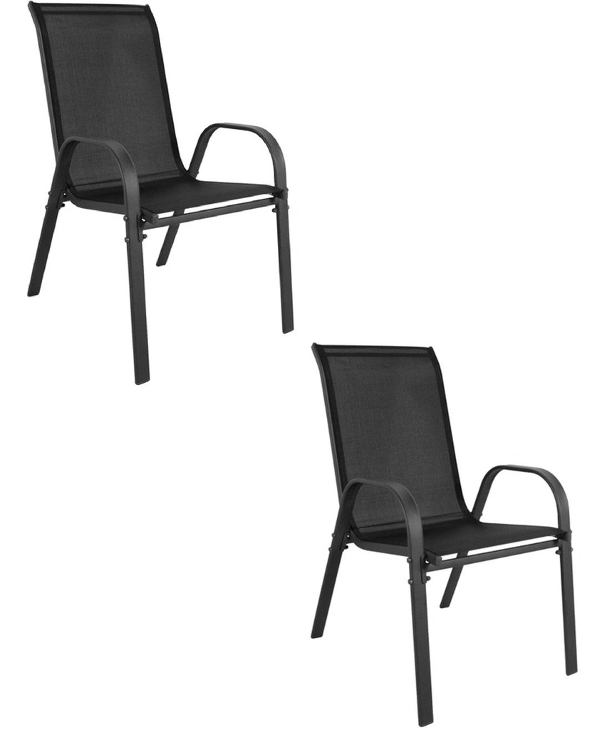 [model_4001_2-SOFIA-WAR111] SOFIA Stuhl - Schwarz x 2