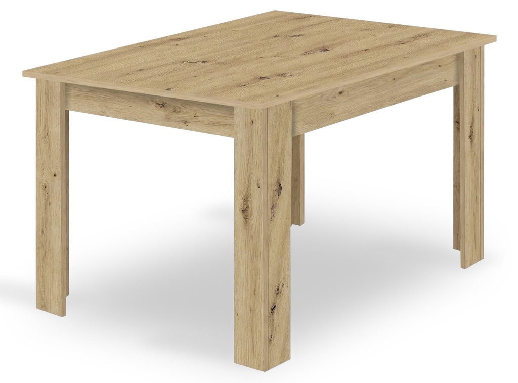 NP-Tisch 120x80 Artisan, handwerkliche Beine