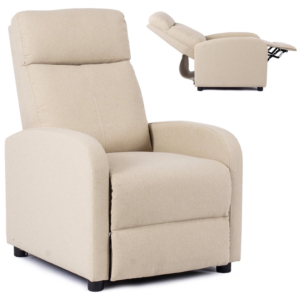 [ME.DANNY2/BZ/T/FW] DANNY Beige Liegesessel