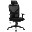 SPIRAL Ergonomischer Drehstuhl Schwarz