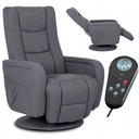 Drehbarer Massagesessel SPIKE 2, Dunkelgrau