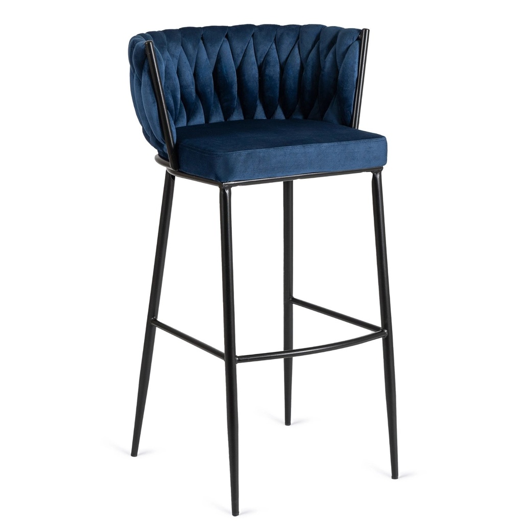 [ME.FLORES/GR/CZ/V/H] FLORES Marineblauer Velourshocker