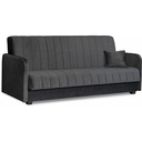 PORTO Graues Klappsofa