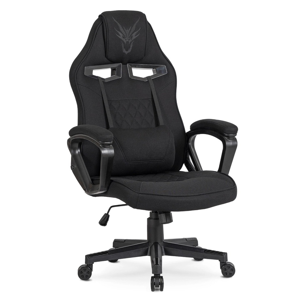 [ME.VIDAL/CZ/T/FO] VIDAL Schwarzer drehbarer Gaming-Stuhl