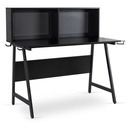 ROLL Gaming-Schreibtisch 138,5 cm Schwarz