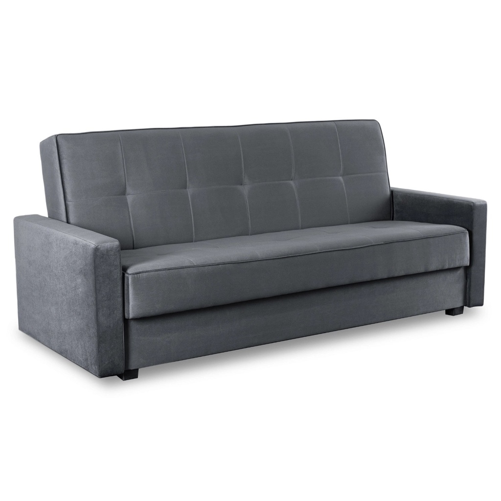 [PPHUE.MATRIX/PAROS6/WER] ALUNA Graues Klappsofa