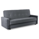 ALUNA Graues Klappsofa