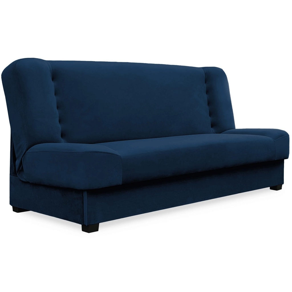 Schlafsofa PIANO Marineblauer Velours