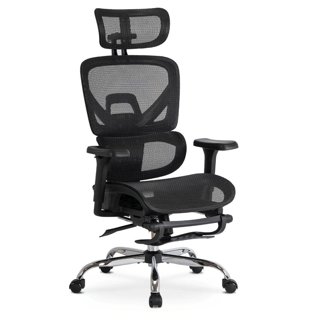 [ME.KAIR/CZ/T/FO] KAIR Ergonomischer Drehstuhl Schwarz