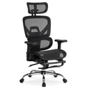 KAIR Ergonomischer Drehstuhl Schwarz