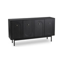 Kommode MARLEN 155 cm Schwarz