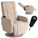 Drehbarer Massagesessel SPIKE 2, Beige