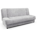 PIANO Klappsofa aus grauem Cord