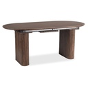 OVALer ausziehbarer Tisch 180-220 cm Walnuss