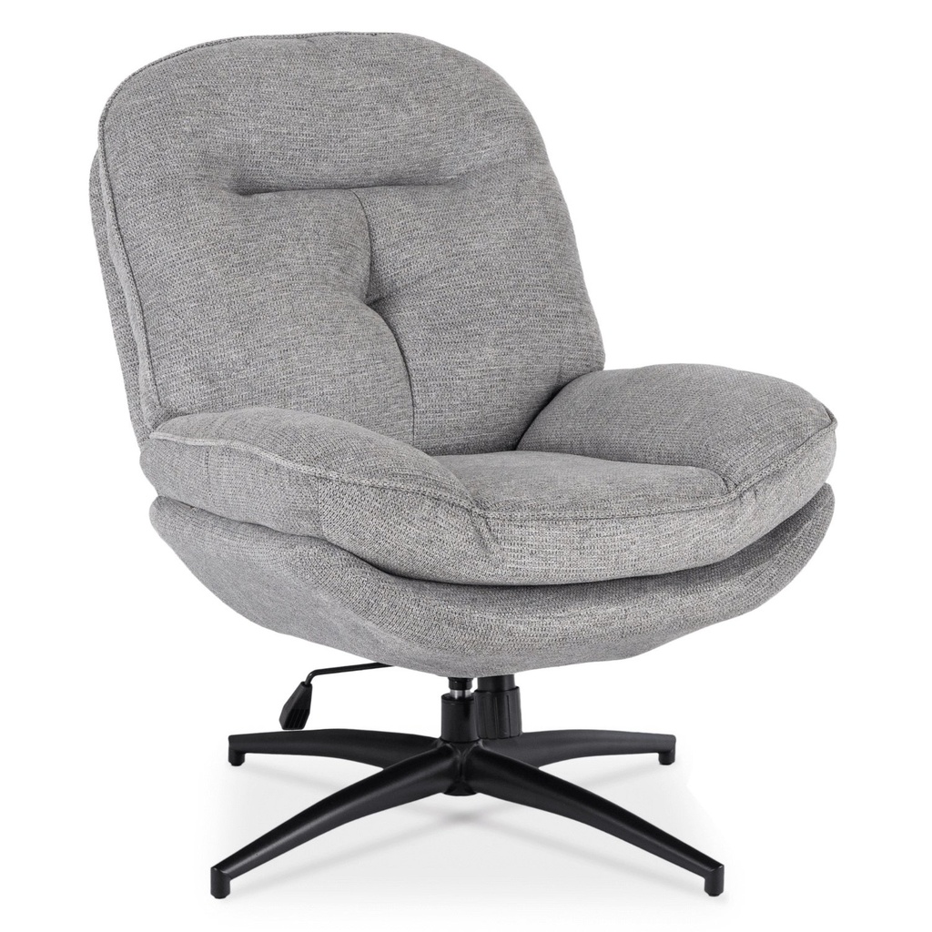 [ME.MESA/P/CZ/T/FW] MESA Grauer drehbarer Loungesessel