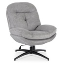 MESA Grauer drehbarer Loungesessel