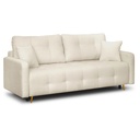 SEUL Beigefarbenes Bouclé-Sofa