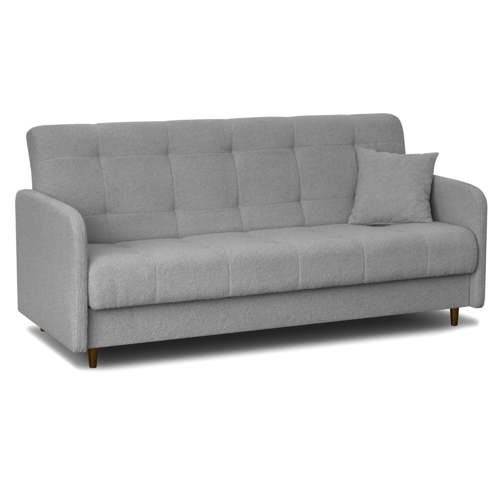 [PPHUE.MATTEO/QUELLE83/WER] TIVOLI Graues Bouclé-Klappsofa