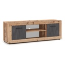 BLAGO TV-Schrank 140 cm Roheiche/Graphit