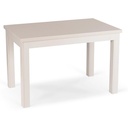 SKUBI ausziehbarer Tisch 120-160 cm Kaschmir