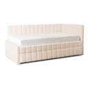 Bett 120x200 VILLEMO Creme Boucle