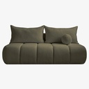 SARIA Olive Boucle Klappsofa