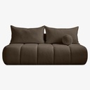 SARIA Mocca Boucle Klappsofa