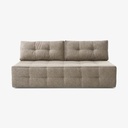MORANA Beigefarbenes Bouclé-Klappsofa