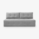MORANA Graues Klappsofa