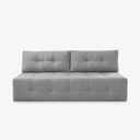 MORANA Graues Chenille-Klappsofa