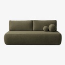ARVETO Olive Boucle Klappsofa