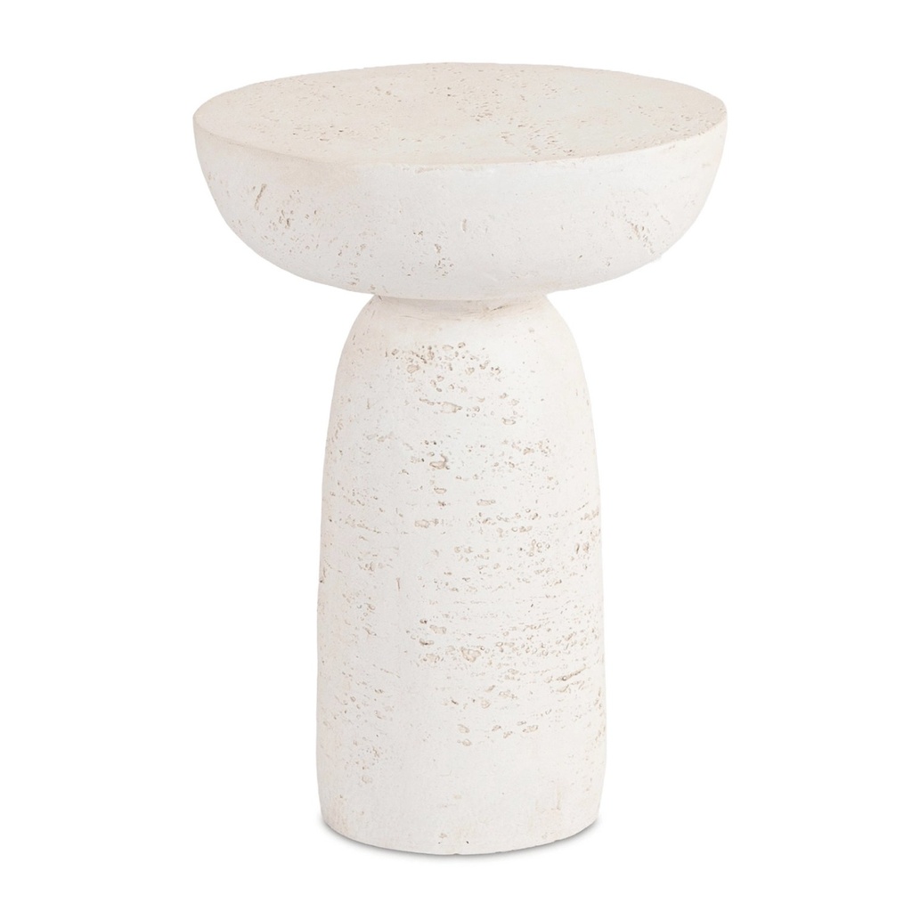 [ME.HENRICO/KR-BZ/MGO/L] HENRICO Tisch 40 cm Creme/Modern Beige