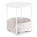 VRANO Tisch Weiß/Beige