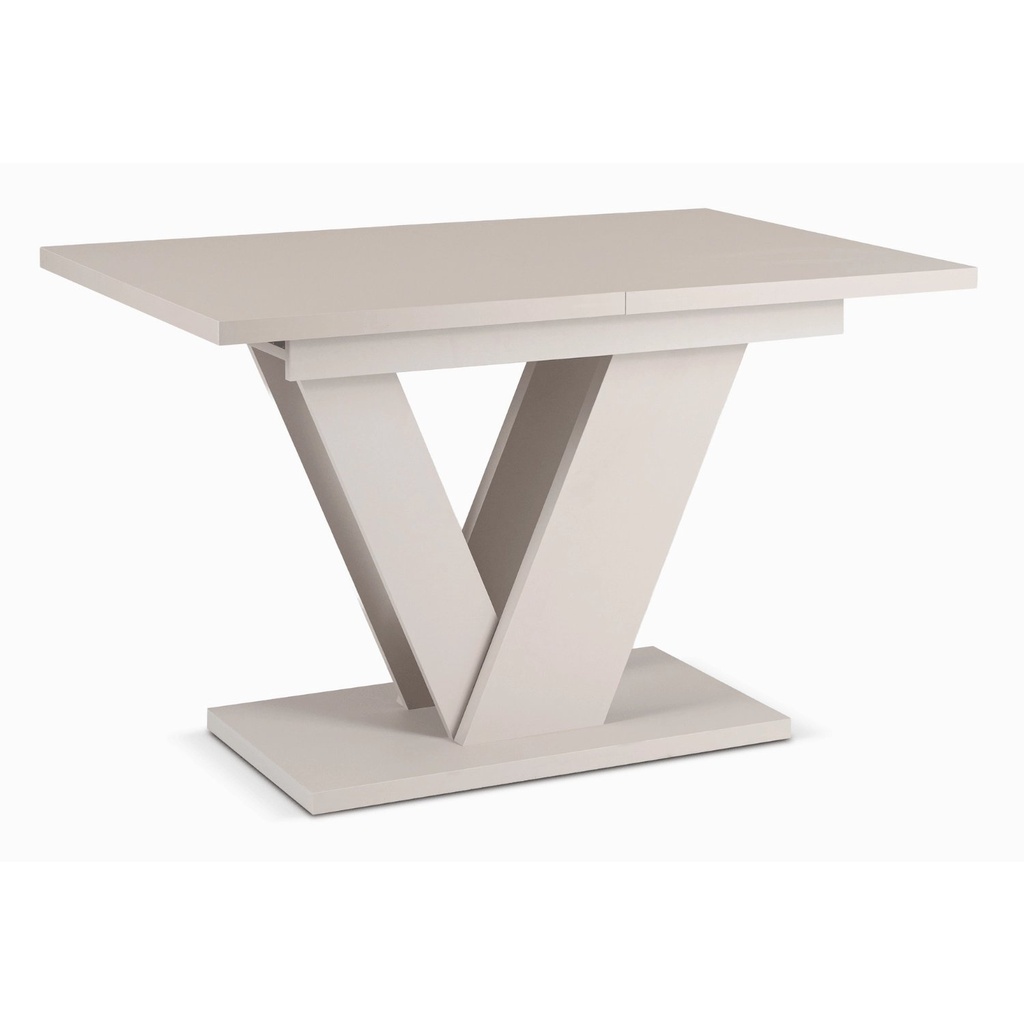 CLARK ausziehbarer Tisch 120-160 cm Kaschmir