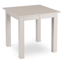 BEN ausziehbarer Tisch 80-200 cm Kaschmir